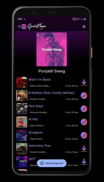 SpotiFlyer<span>(Paid features Unlocked)</span> screenshot image 2_Popularmodapk.com