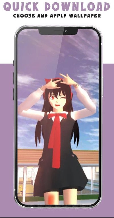 Sakura School Cute Wallpapers screenshot image 4_Popularmodapk.com
