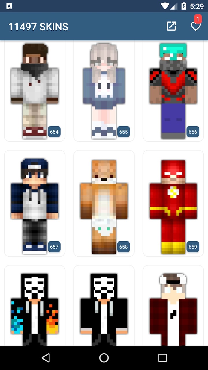 Skins for Minecraft screenshot image 1_Popularmodapk.com