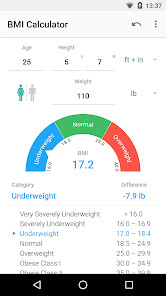 BMI Calculator screenshot image 3_Popularmodapk.com