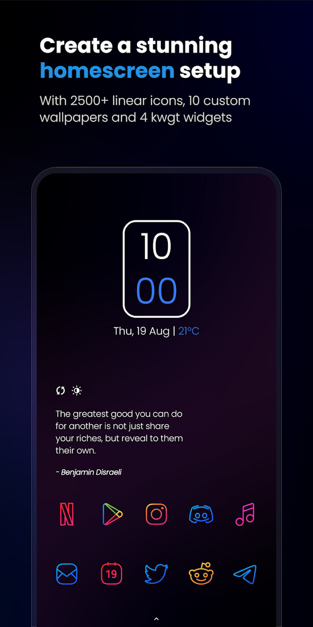 Caelus: linear icon pack<span>(unlock all content)</span> screenshot image 3_Popularmodapk.com