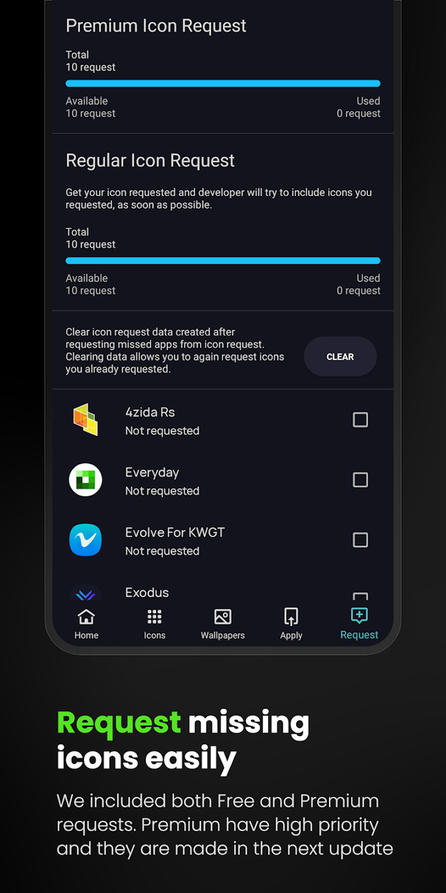 Caelus: linear icon pack<span>(unlock all content)</span> screenshot image 4_Popularmodapk.com