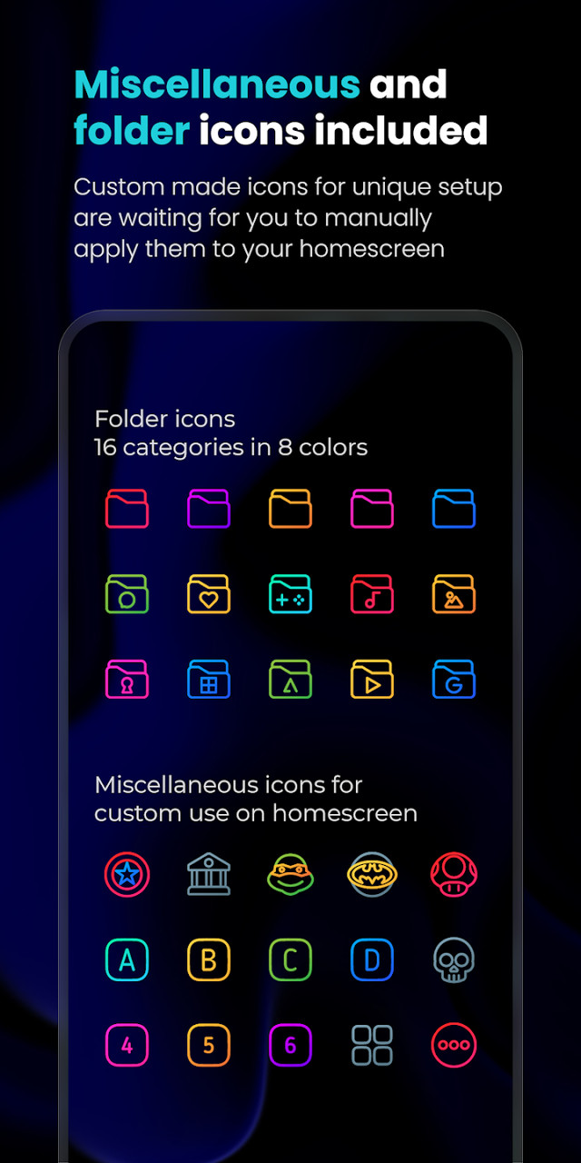 Caelus: linear icon pack<span>(unlock all content)</span> screenshot image 5_Popularmodapk.com