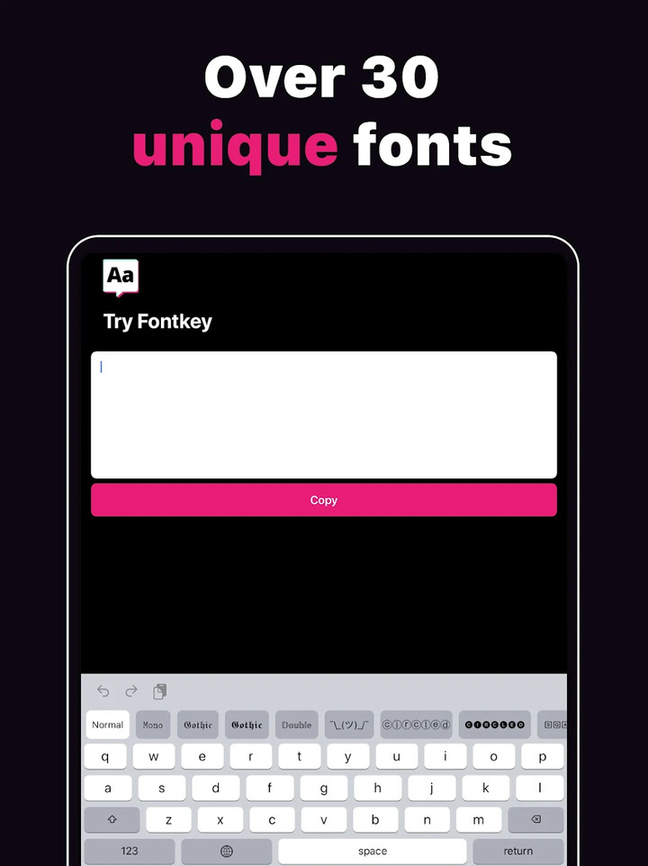 Fontkey - Fonts Keyboard Emoji screenshot image 7_Popularmodapk.com