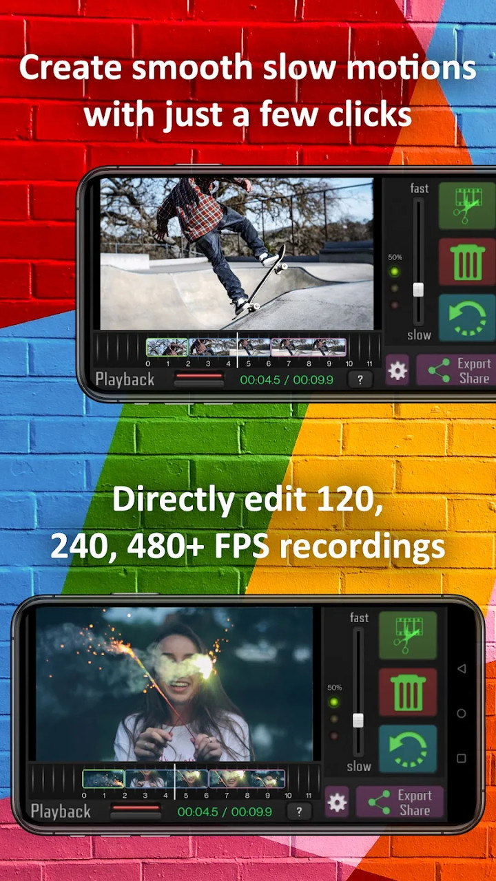 Smooth Action-Cam SlowMo<span>(Without watermark)</span> screenshot image 2_Popularmodapk.com