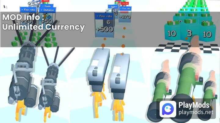 Gun Head Run<span>(Unlimited Currency)</span> screenshot image 1_Popularmodapk.com
