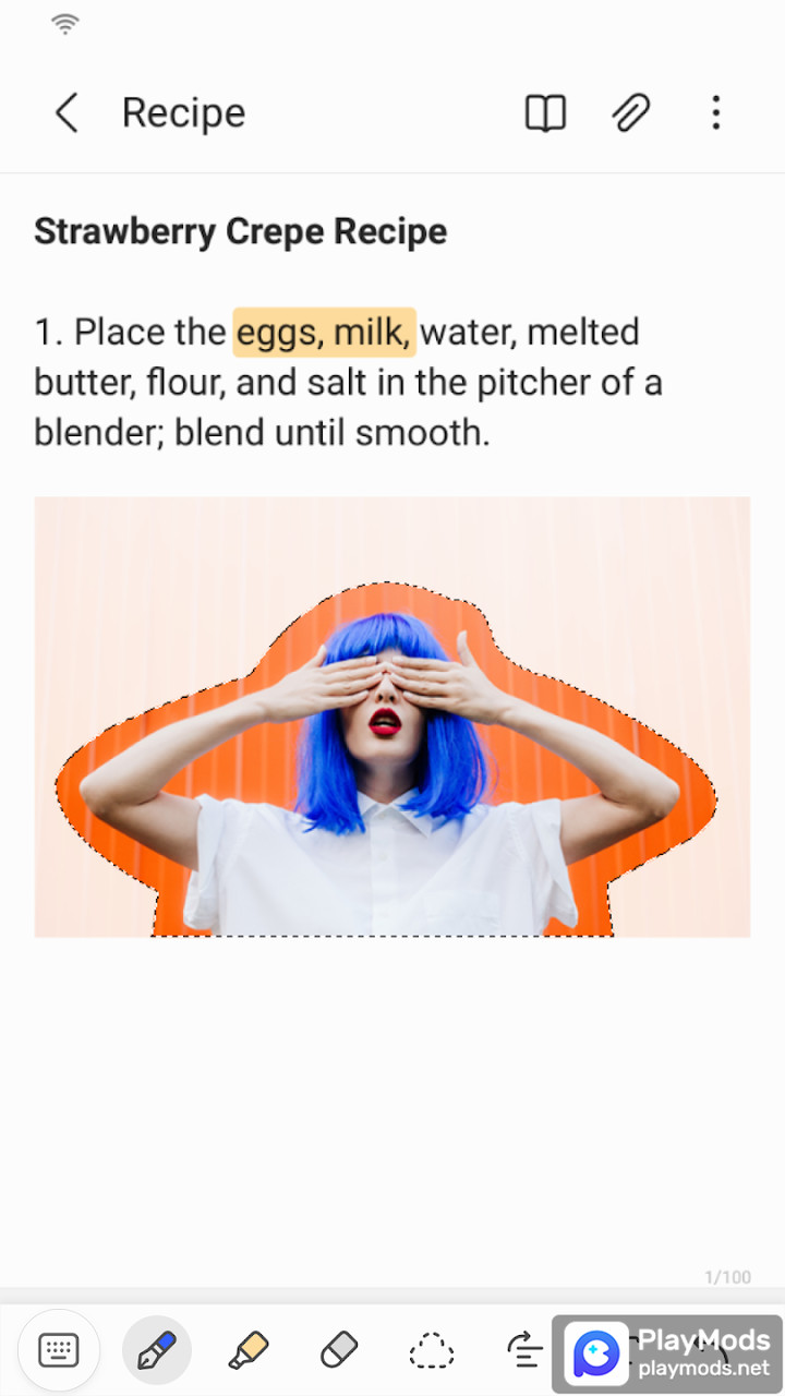 Samsung Notes screenshot image 1_Popularmodapk.com