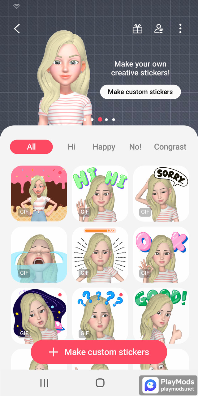 Samsung My Emoji Stickers screenshot image 3_Popularmodapk.com