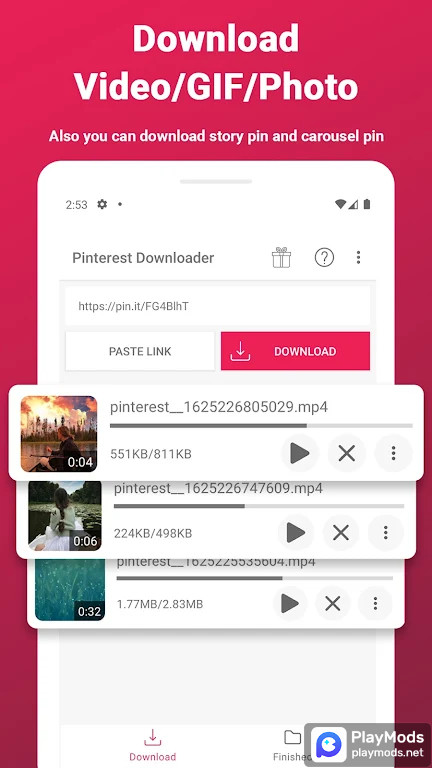 Downloader for Pinterest screenshot image 4_Popularmodapk.com