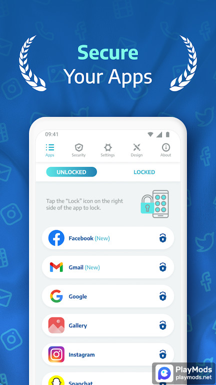 AppLock PRO screenshot image 3_Popularmodapk.com