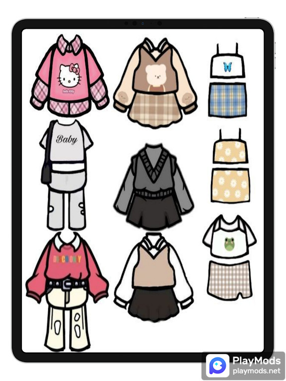 Toca Boca Outfit Ideas screenshot image 1_Popularmodapk.com