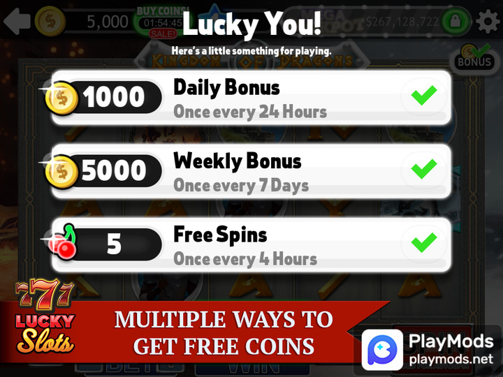 Lucky Slots screenshot image 3_Popularmodapk.com