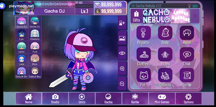 Gacha Nebula<span>(Unlimited Money)</span> screenshot image 2_Popularmodapk.com