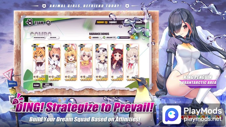 Kemono Friends:Kingdom screenshot image 1_Popularmodapk.com