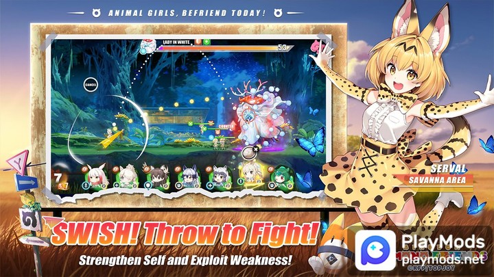 Kemono Friends:Kingdom screenshot image 2_Popularmodapk.com