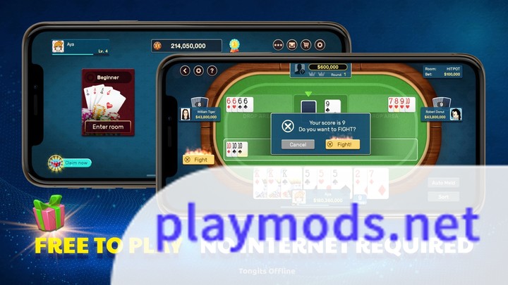 TongitsOffline<span>(Ad-free and rewarded)</span> screenshot image 5_Popularmodapk.com