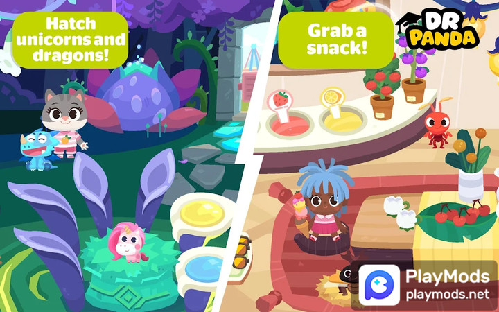 Dr. Panda Town: Pet World screenshot image 3_Popularmodapk.com