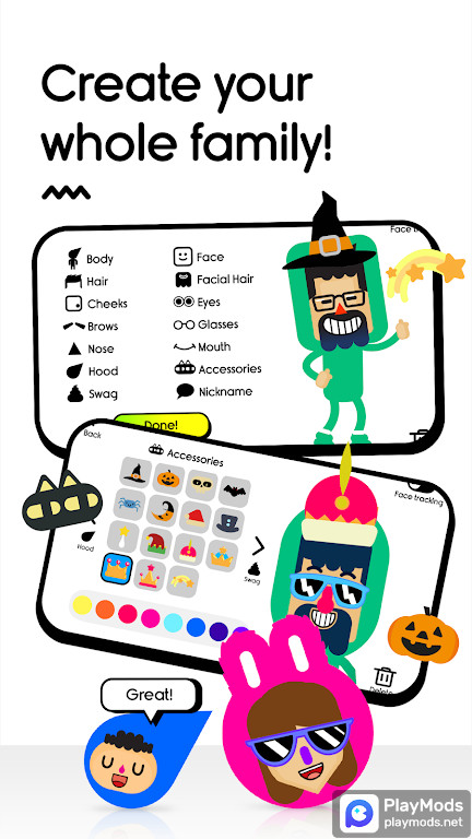 Boop Kids - My Avatar Creator screenshot image 2_Popularmodapk.com