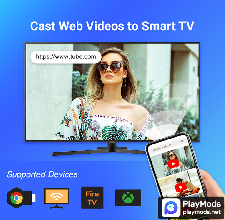 Cast to TV  Screen Mirroring screenshot image 1_Popularmodapk.com