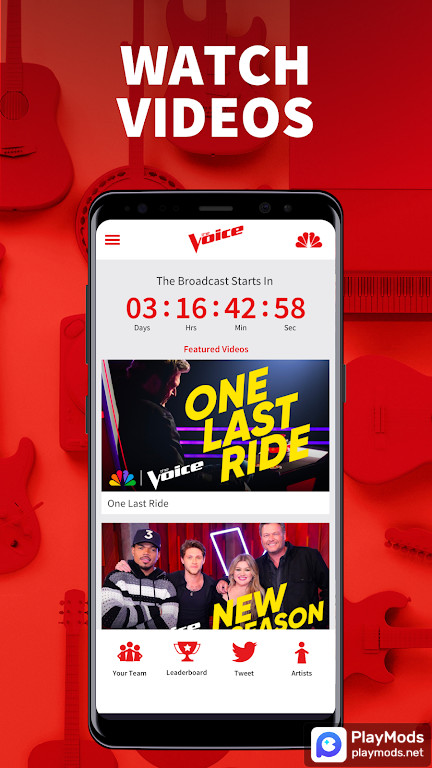The Voice Official App on NBC<span>(Unlocked)</span> screenshot image 2_Popularmodapk.com