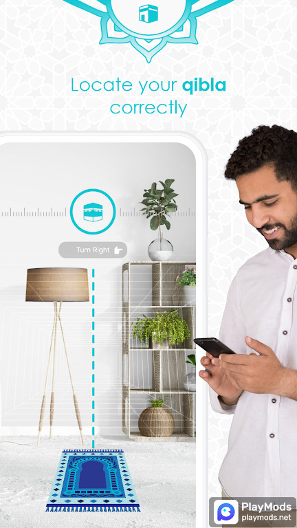Qibla Direction, Prayer Times screenshot image 7_Popularmodapk.com