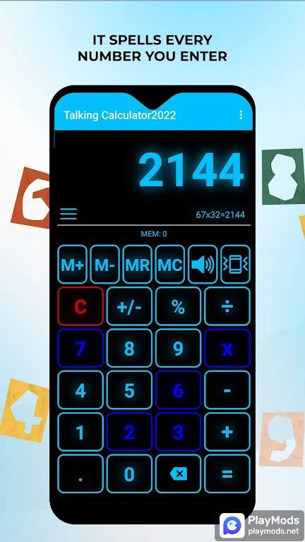Talking Calculator screenshot image 1_Popularmodapk.com
