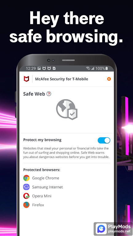 McAfee® Security for T Mobile screenshot image 3_Popularmodapk.com