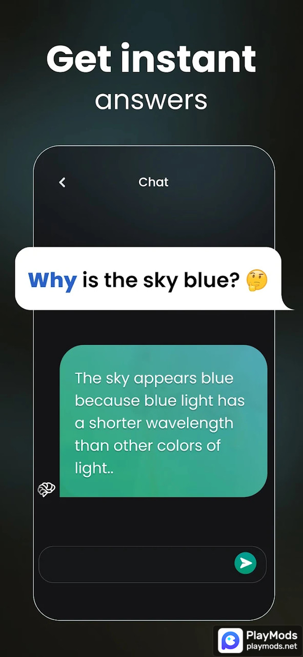 Ask AI - Chat & Get Answers screenshot image 1_Popularmodapk.com