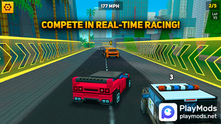 Block City Wars  Pixel Shooter screenshot image 1_Popularmodapk.com