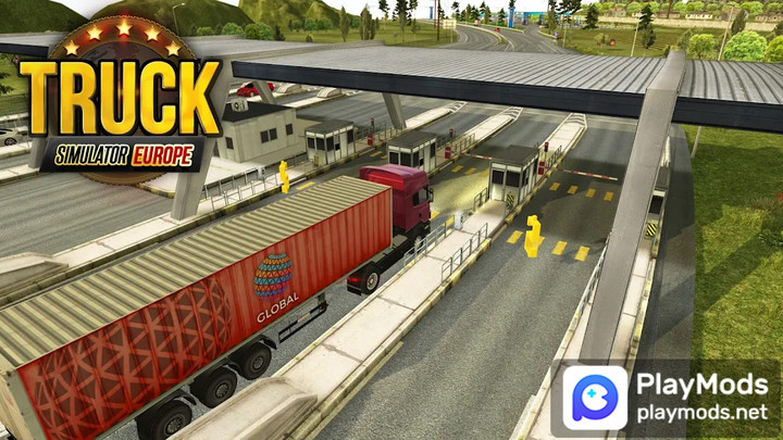 Truck Simulator : Europe screenshot image 1_Popularmodapk.com