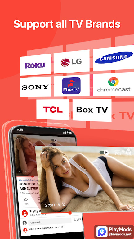 Chromecast TV Screen Mirroring screenshot image 3_Popularmodapk.com