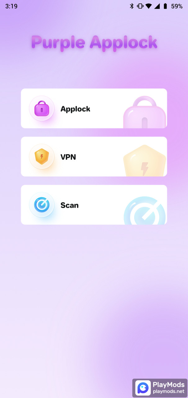 Purple Applock  Fast Internet screenshot image 8_Popularmodapk.com