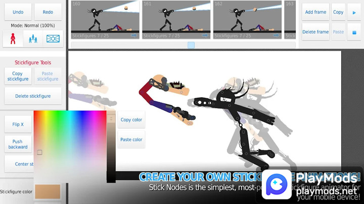 Stick Nodes Stickman Animator screenshot image 2_Popularmodapk.com