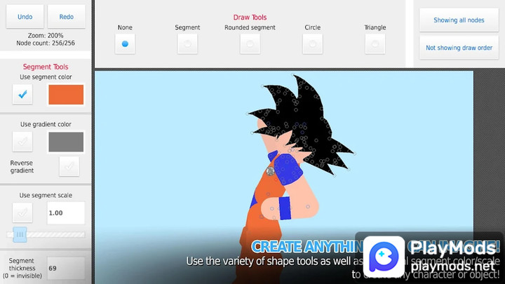 Stick Nodes Stickman Animator screenshot image 1_Popularmodapk.com