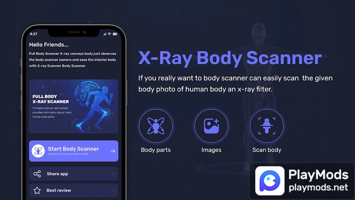 Xray Scanner Body Camera App screenshot image 2_Popularmodapk.com