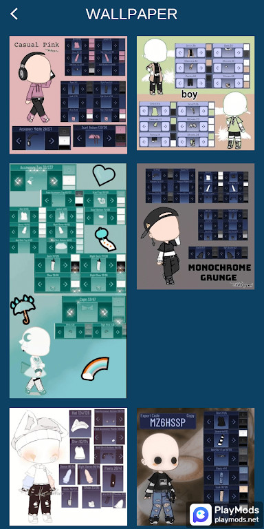 Outfit Ideas Gacha For Life screenshot image 1_Popularmodapk.com