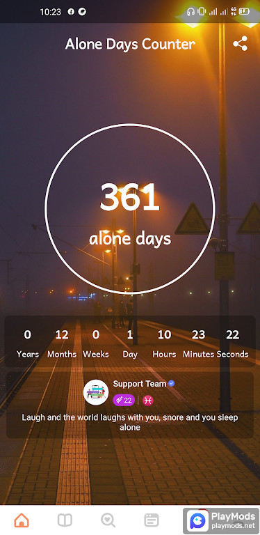 Alone Days Counter screenshot image 3_Popularmodapk.com