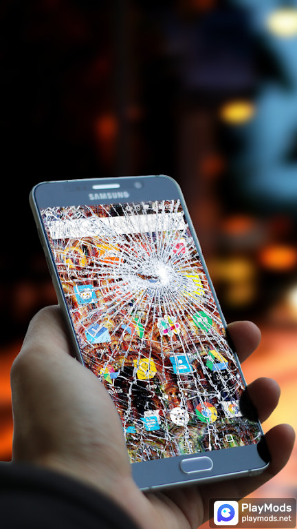 Broken Screen Prank screenshot image 2_Popularmodapk.com