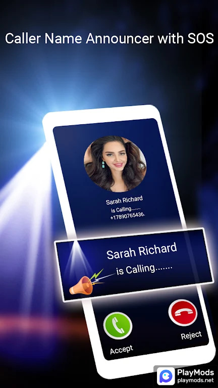 Caller Number Announcer screenshot image 1_Popularmodapk.com