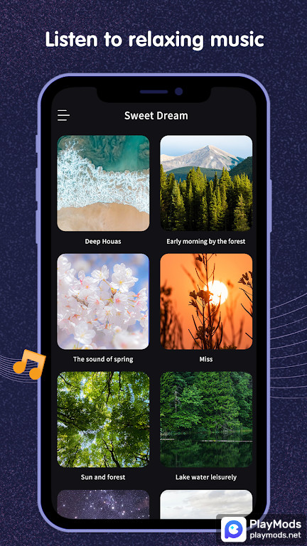 Sweet Dream  Sleep Sounds screenshot image 3_Popularmodapk.com