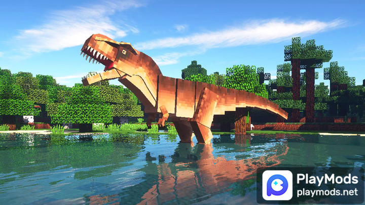 Dinosaur mods for Minecraft PE screenshot image 1_Popularmodapk.com