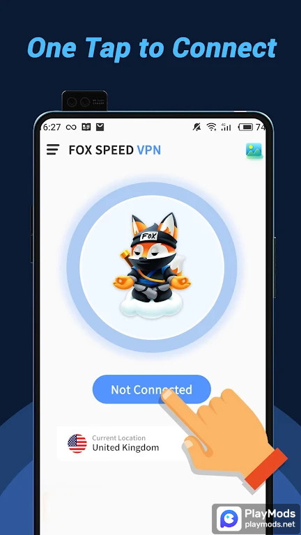 Fox Speed VPN screenshot image 3_Popularmodapk.com