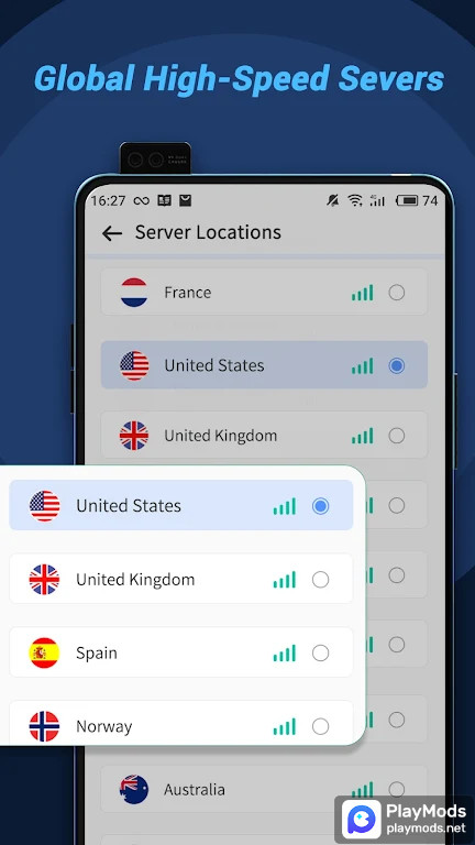 Fox Speed VPN screenshot image 2_Popularmodapk.com