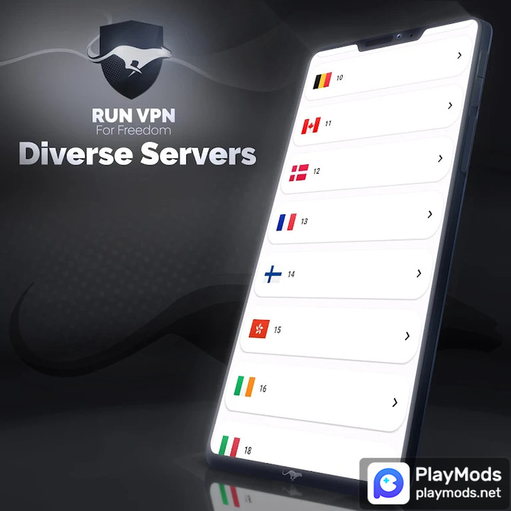 Run VPN - unlimited & Safe VPN screenshot image 2_Popularmodapk.com