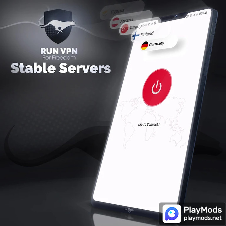 Run VPN - unlimited & Safe VPN screenshot image 1_Popularmodapk.com