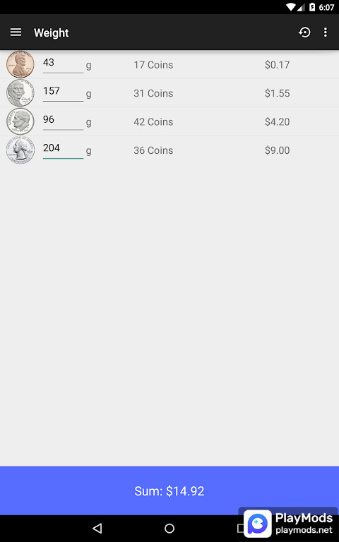 Coin Counter screenshot image 2_Popularmodapk.com