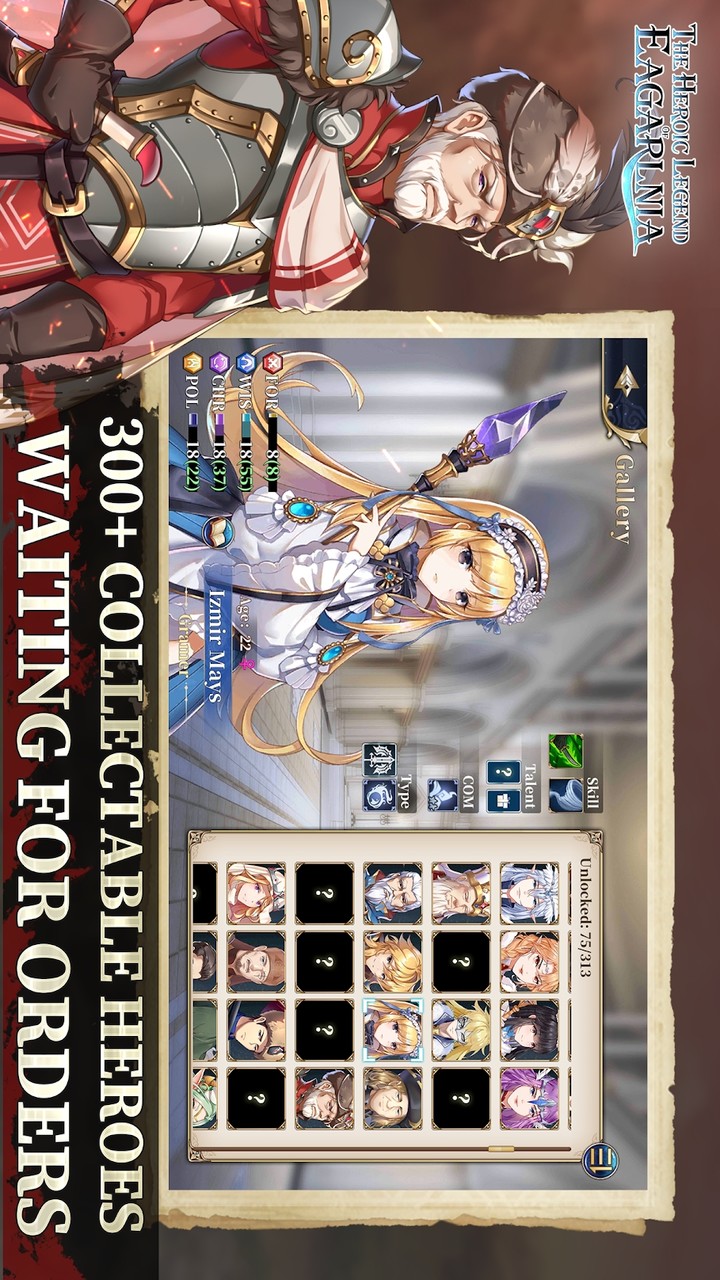 The Heroic Legend of Eagarlnia(Unclock All) screenshot image 3_Popularmodapk.com