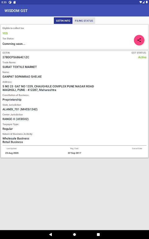 Wisdom : OMS, GST Search screenshot image 3_Popularmodapk.com