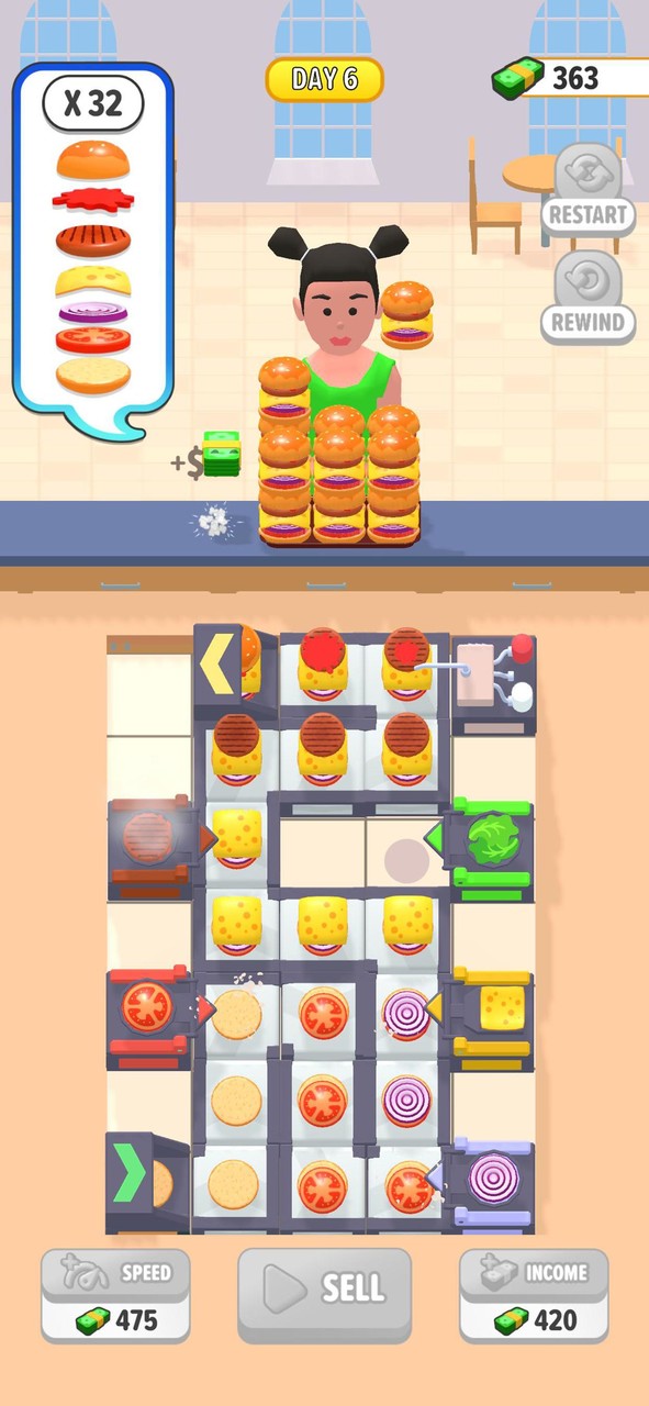 Burger Factory Idle screenshot image 5_Popularmodapk.com