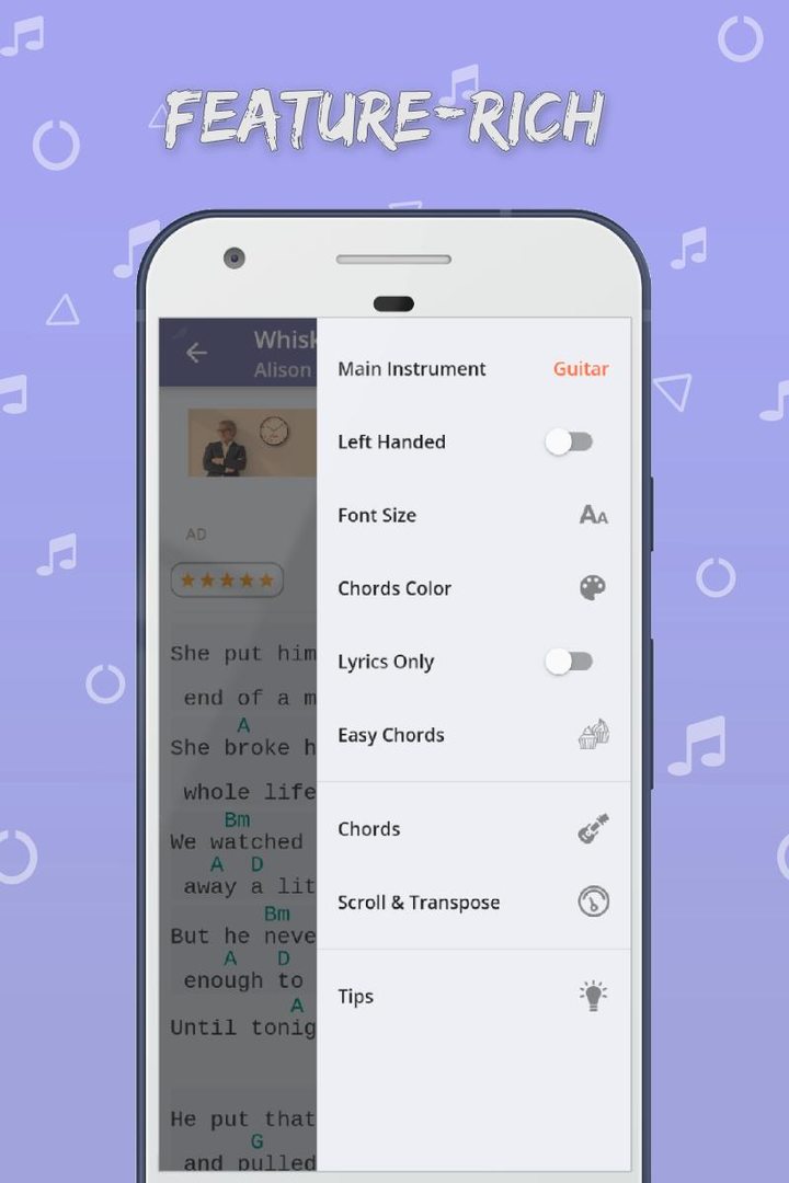 MultiChords (Lyrics & Chords) screenshot image 7_Popularmodapk.com
